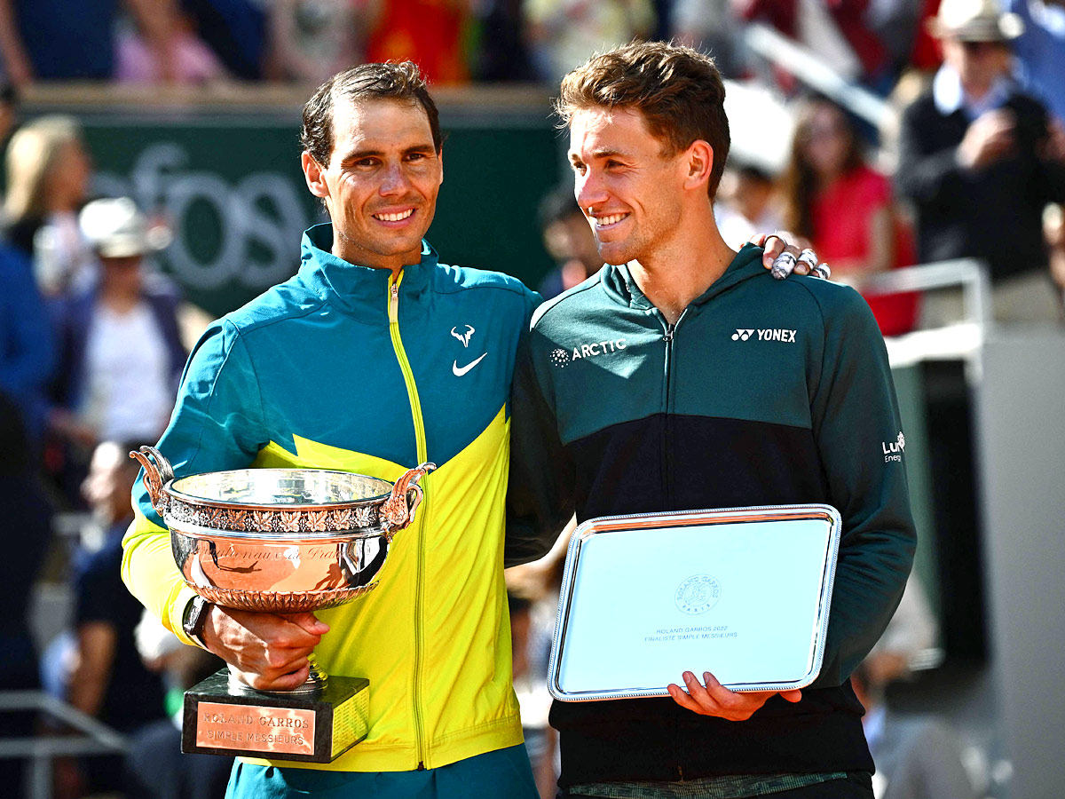 Rafael Nadal wins 22nd Grand Slam title and 14th French Open - Sakshi4