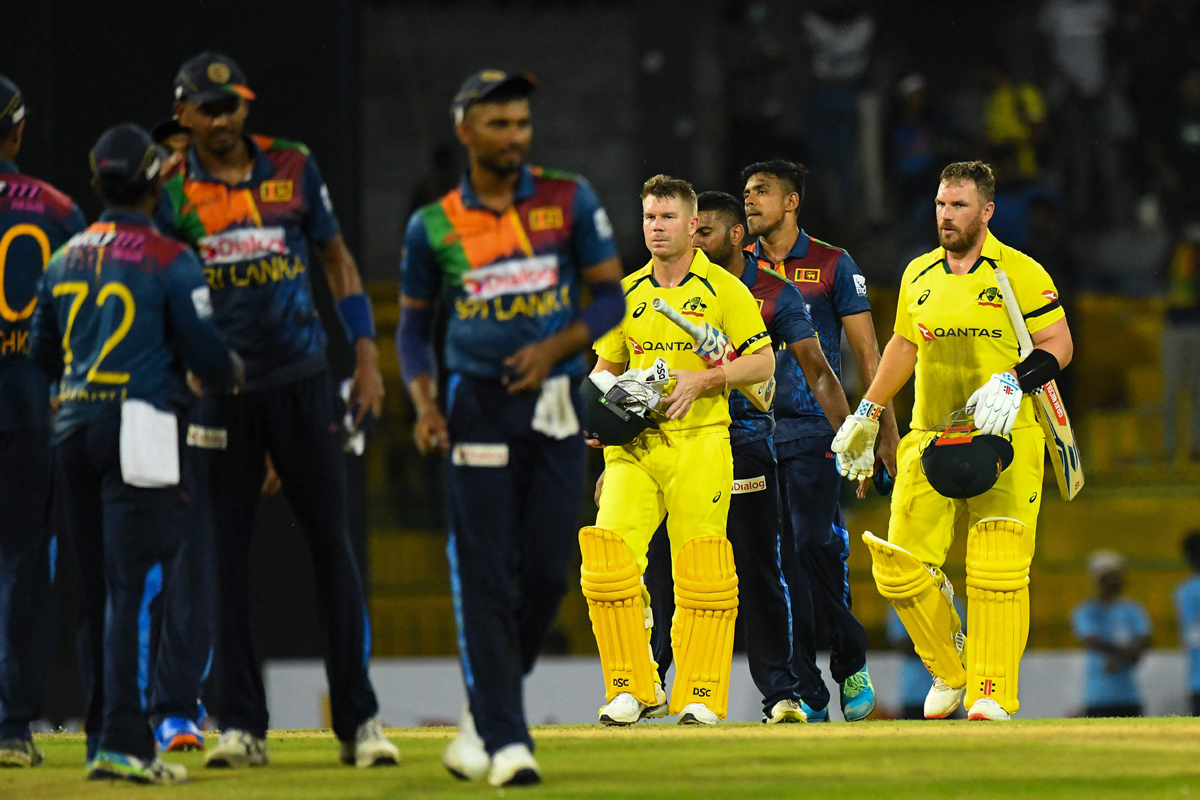 Australia beats Sri Lanka by 10 wickets in 1st T20 - Sakshi19