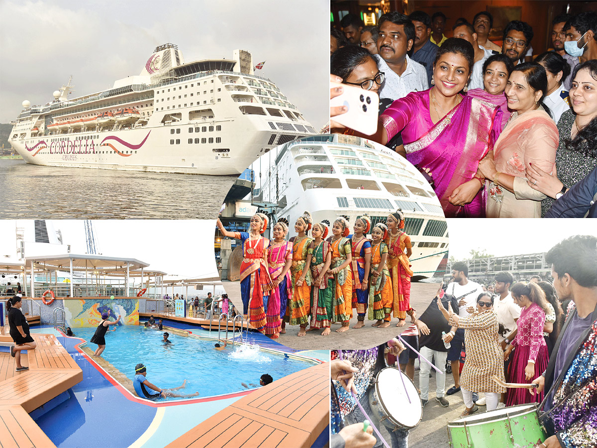 Luxury Ship Cordelia Cruise Arrived In Vizag Photos - Sakshi1