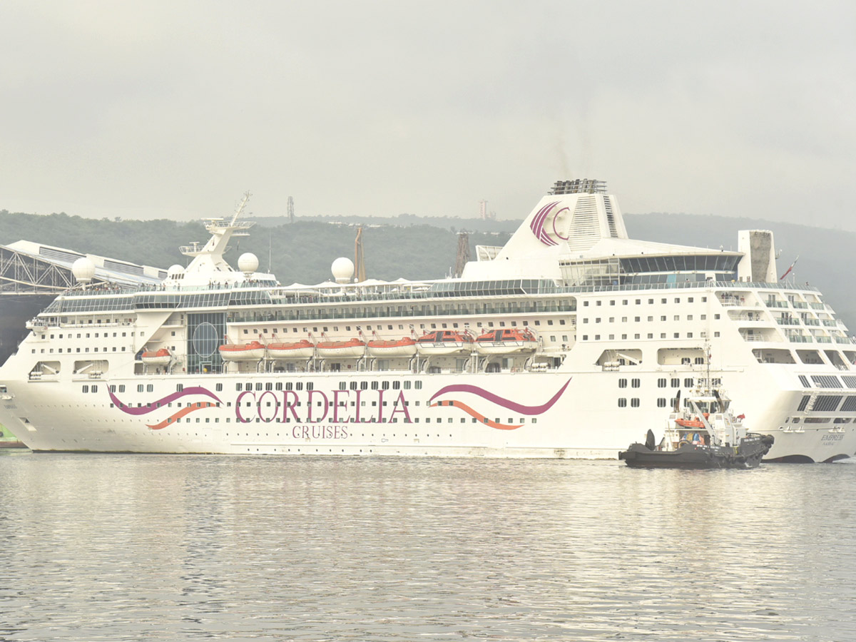 Luxury Ship Cordelia Cruise Arrived In Vizag Photos - Sakshi3