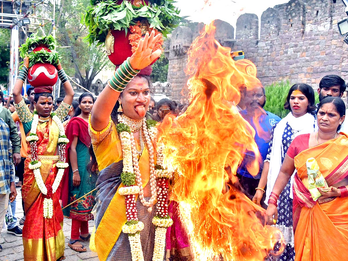 Bonalu Festival 2022 Celebrations At Golconda Fort - Sakshi4