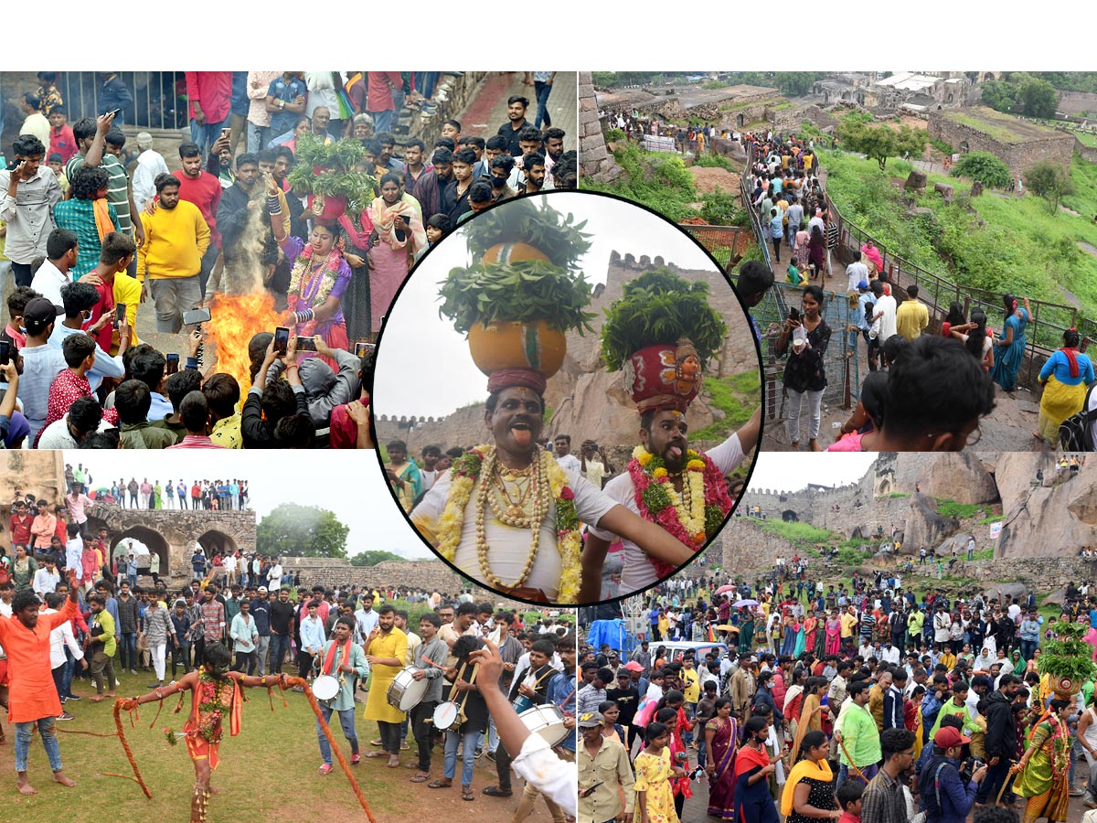 Bonalu Festival 2022 Celebrations At Golconda Fort Photo Gallery - Sakshi1