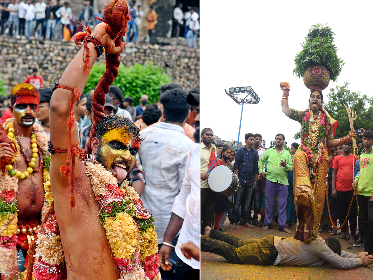 Bonalu Festival 2022 Celebrations At Golconda Fort Photo Gallery - Sakshi5