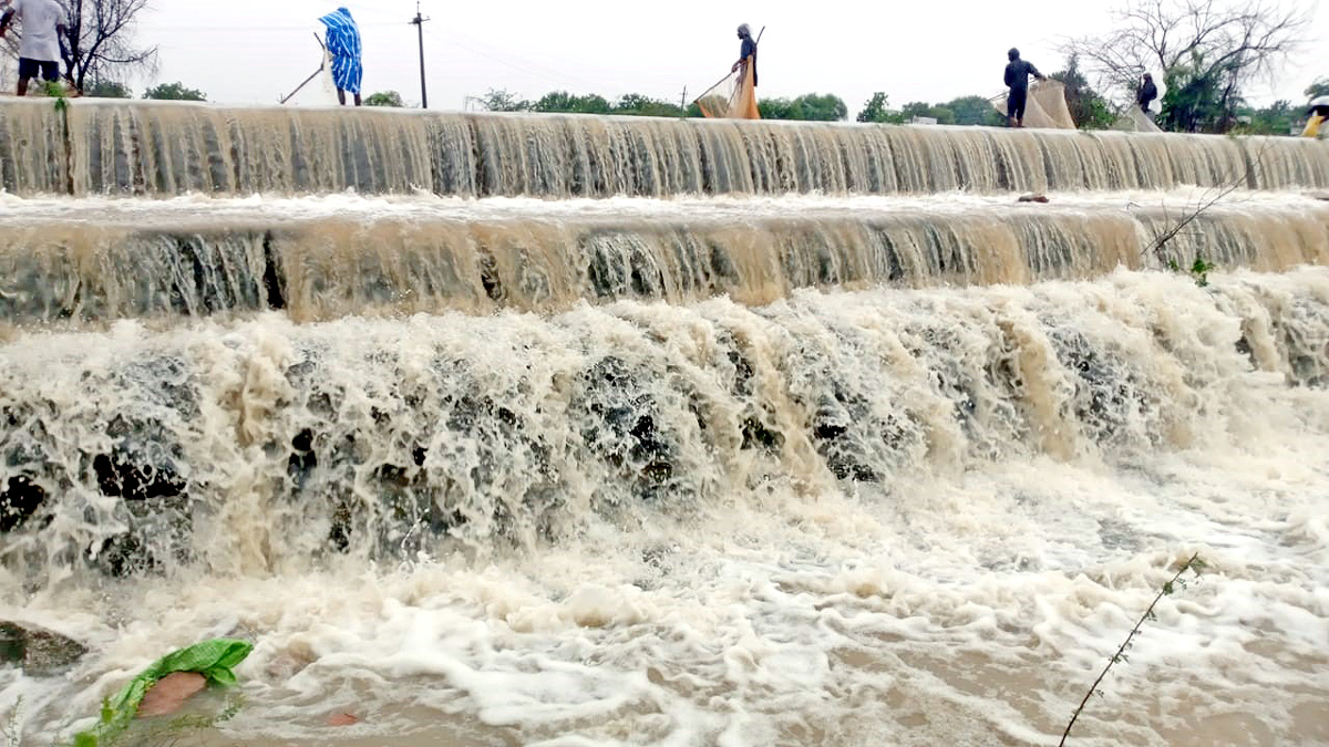 Heavy Rainfall Lashes Telangana Amazing Waterfalls Latest Photos - Sakshi25