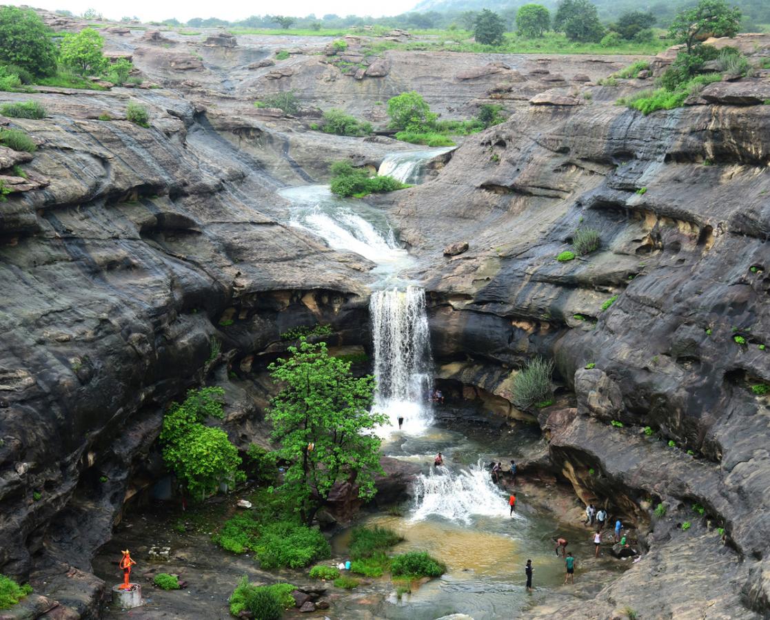 Heavy Rainfall Lashes Telangana Amazing Waterfalls Latest Photos - Sakshi1