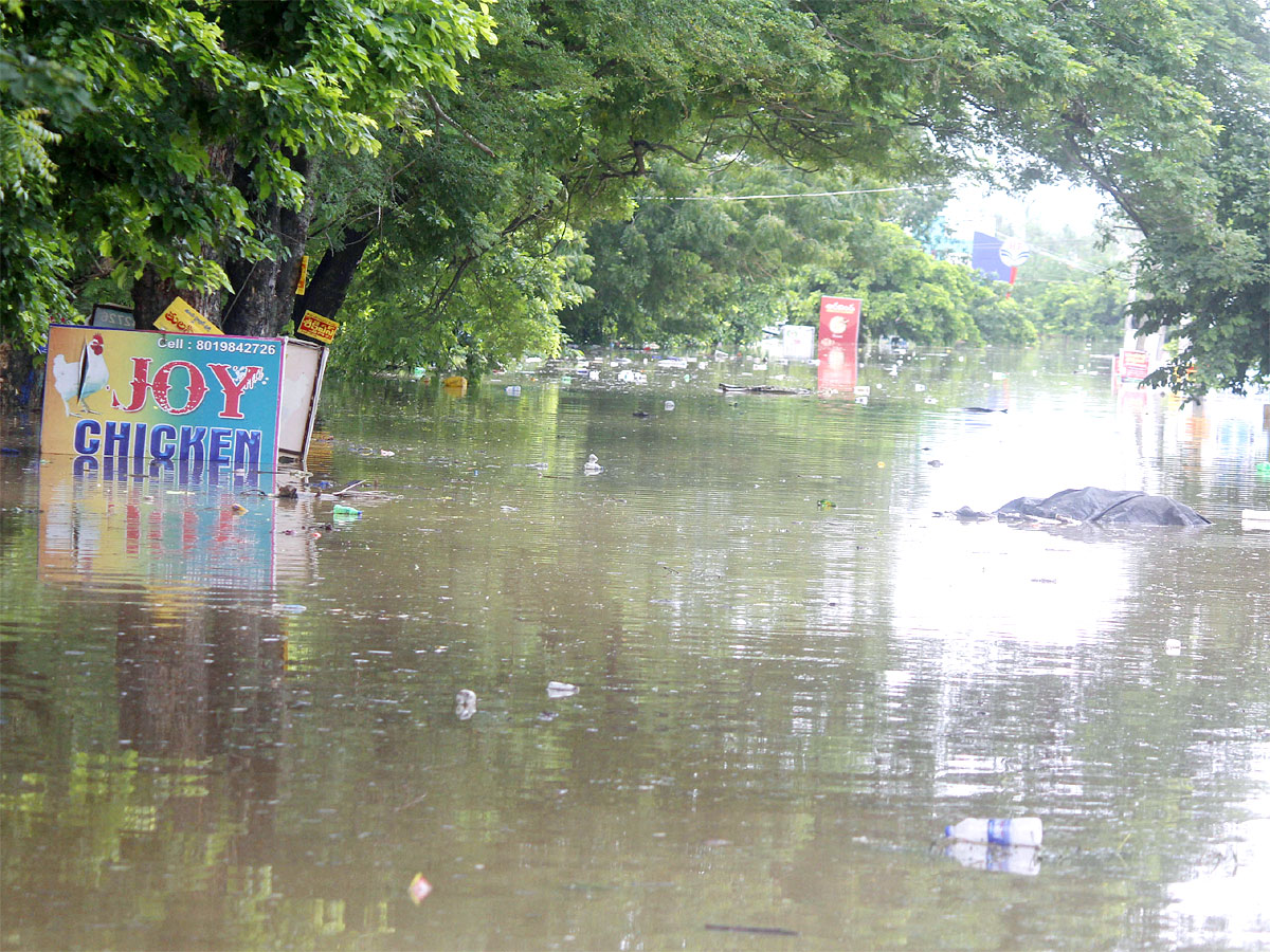 Telangana Heavy Rains: Bhadrachalam Godavari Floods Latest Photos - Sakshi22