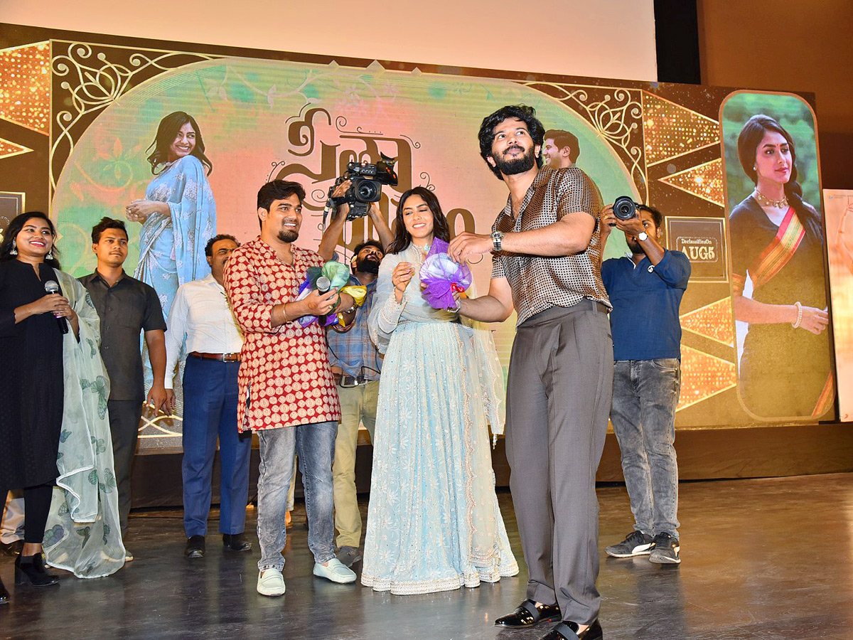 Sita Ramam Movie song Launch at Mallareddy Women College - Sakshi5