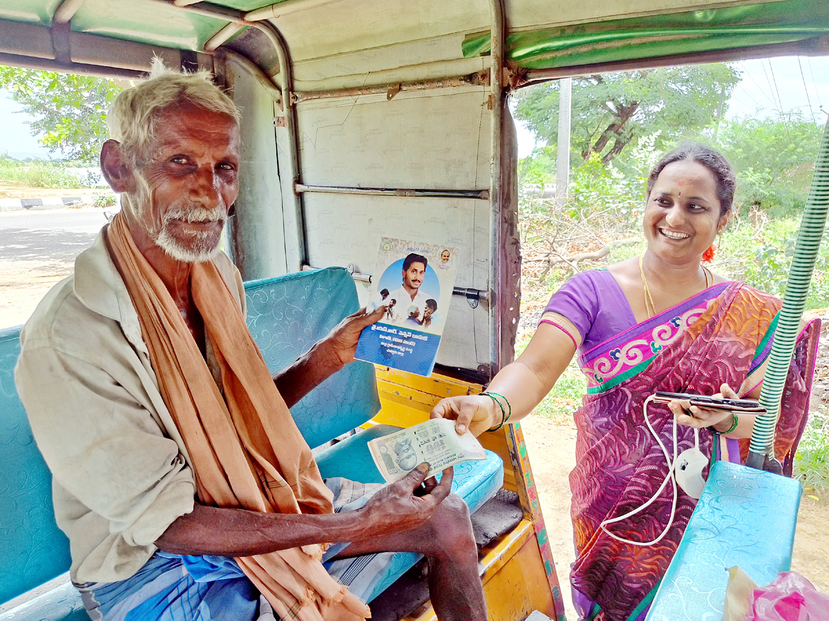 YSR Pension Kanuka Distribution in AP - Sakshi12