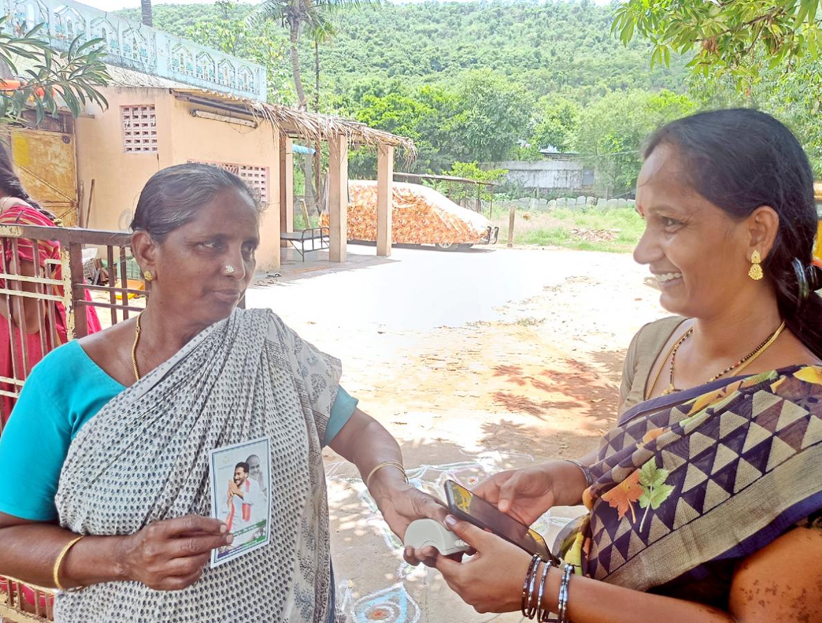 YSR Pension Kanuka Distribution in AP - Sakshi14