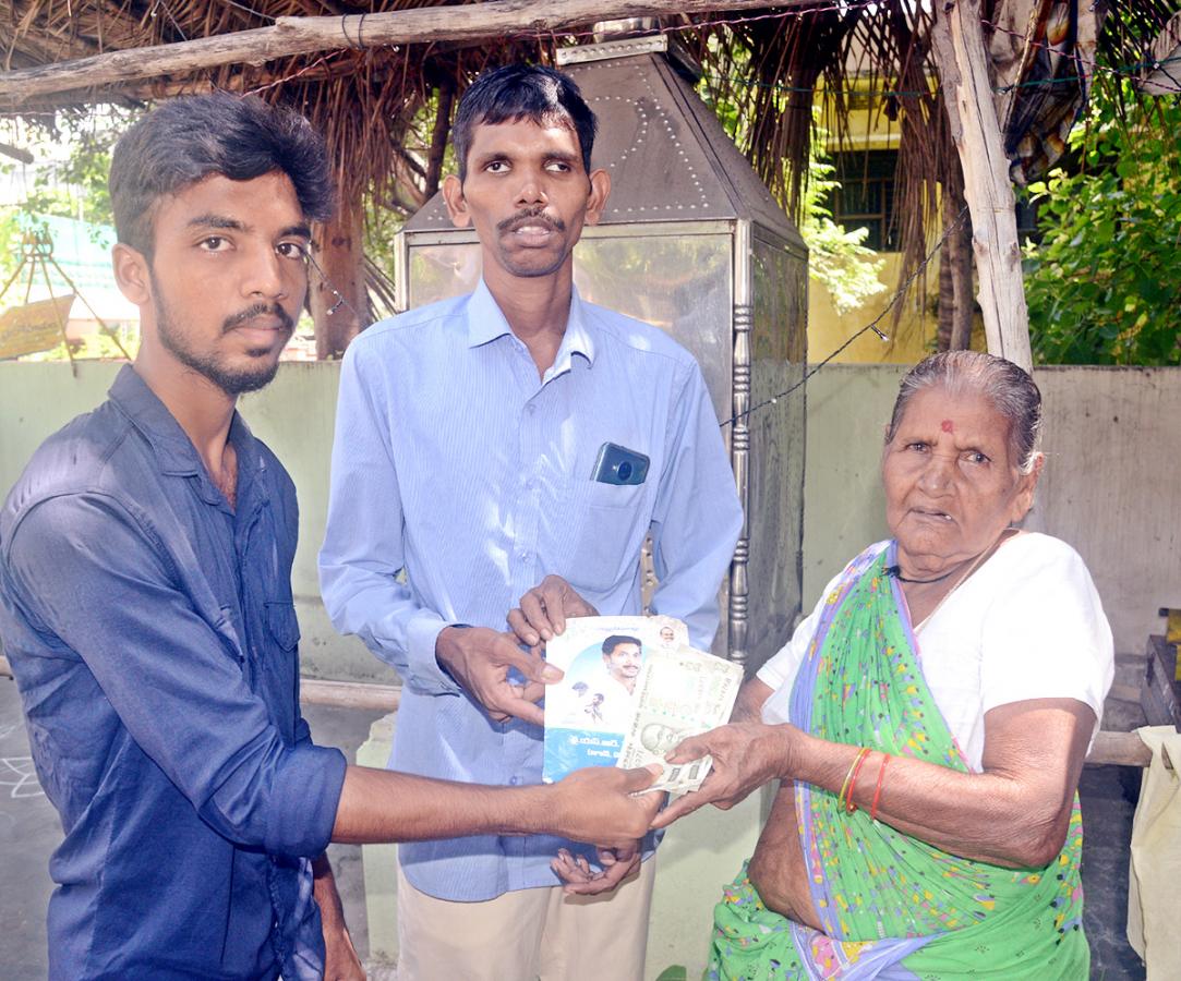 YSR Pension Kanuka Distribution in AP - Sakshi21