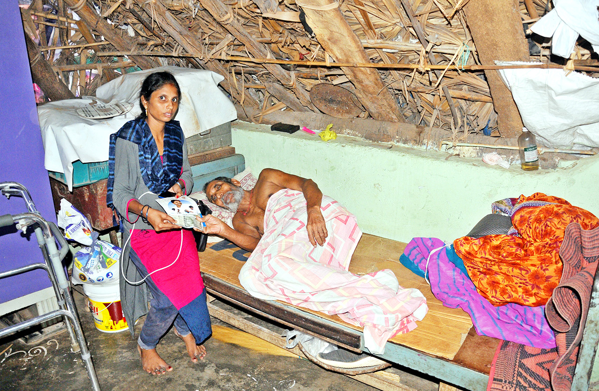 YSR Pension Kanuka Distribution in AP - Sakshi22