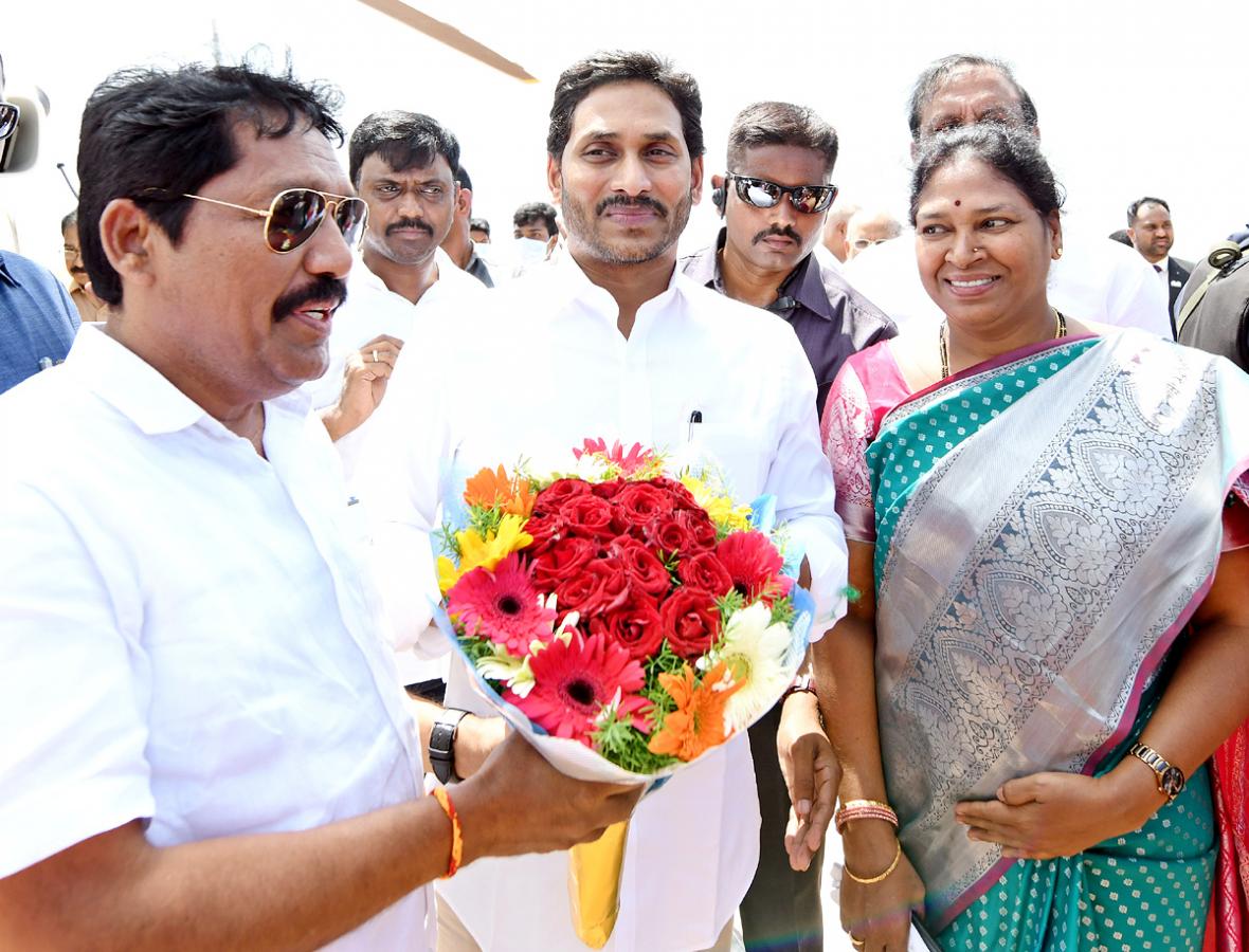 AP CM YS Jagan at Ramayapatnam Port Bhoomi Pooja  - Sakshi3