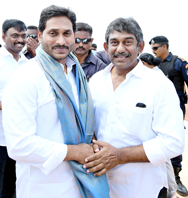 AP CM YS Jagan at Ramayapatnam Port Bhoomi Pooja  - Sakshi4