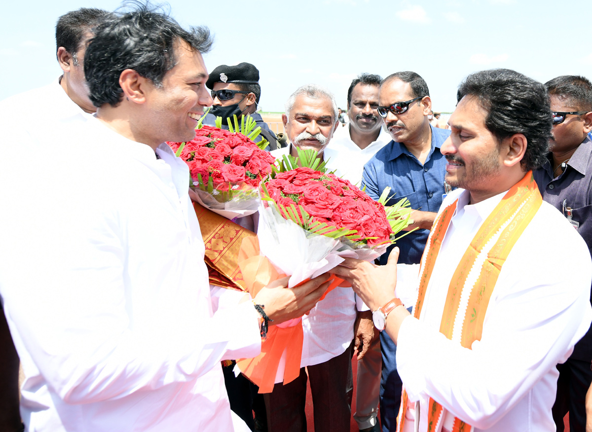 AP CM YS Jagan at Ramayapatnam Port Bhoomi Pooja  - Sakshi6