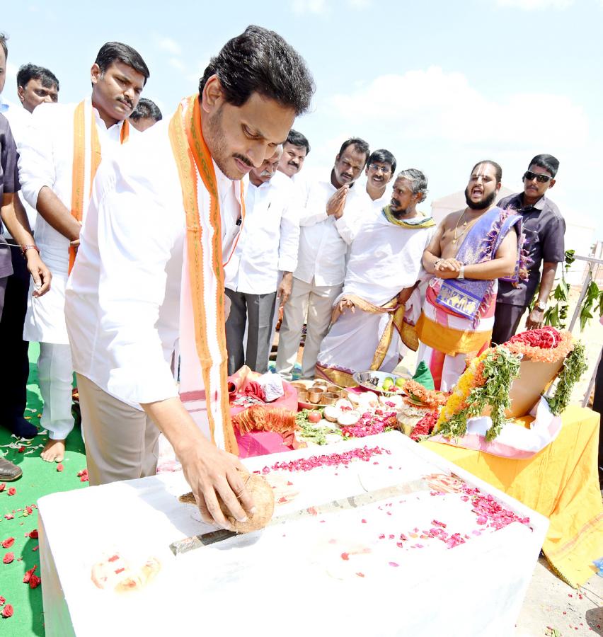 AP CM YS Jagan at Ramayapatnam Port Bhoomi Pooja  - Sakshi9