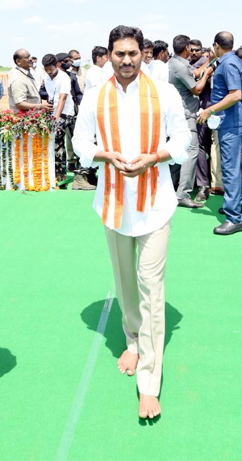 AP CM YS Jagan at Ramayapatnam Port Bhoomi Pooja  - Sakshi10