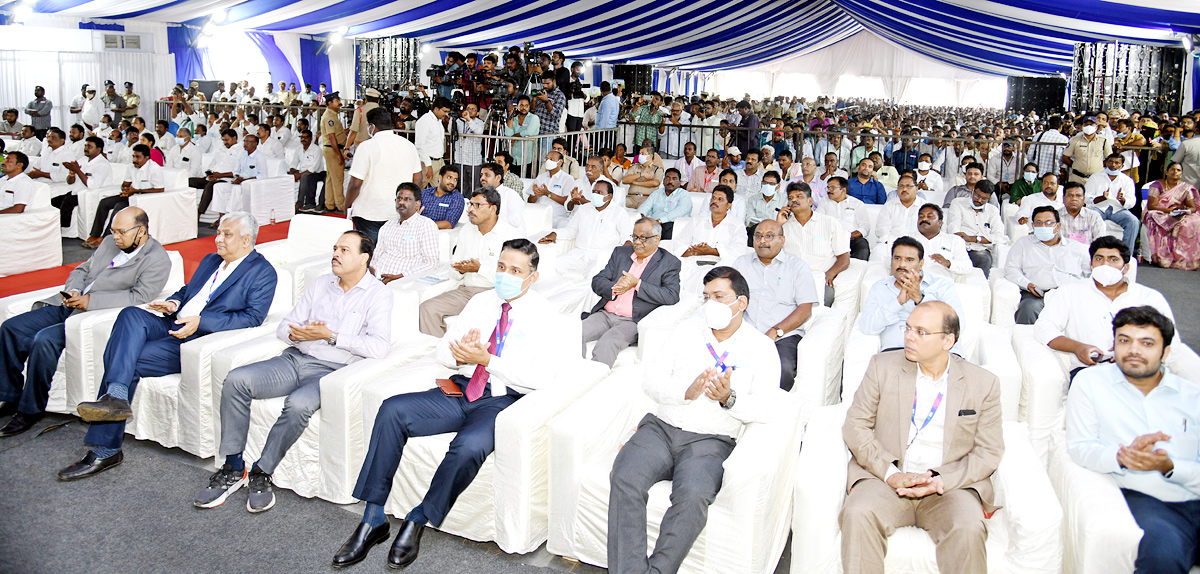 AP CM YS Jagan at Ramayapatnam Port Bhoomi Pooja  - Sakshi18