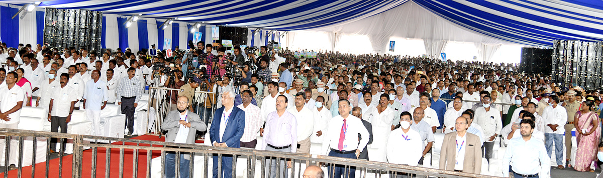 AP CM YS Jagan at Ramayapatnam Port Bhoomi Pooja  - Sakshi19