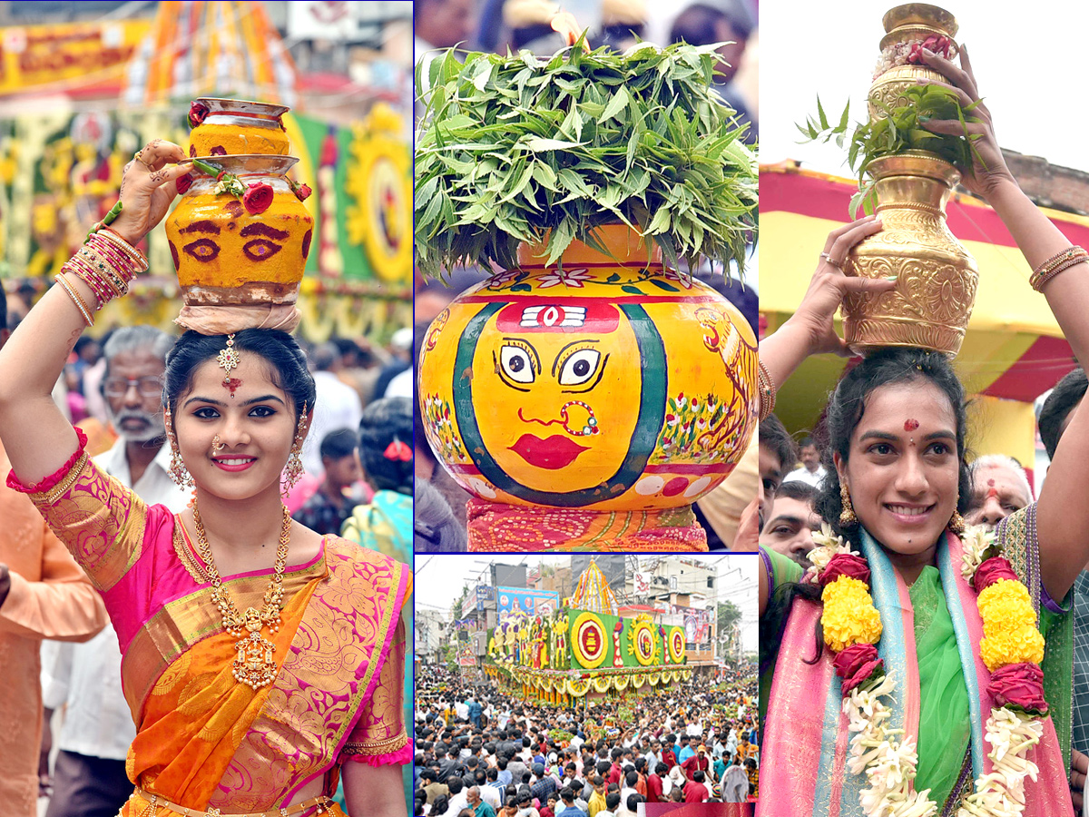 Lal Darwaza Mahankali Bonalu Grandly Celebrated At Hyderabad - Sakshi1