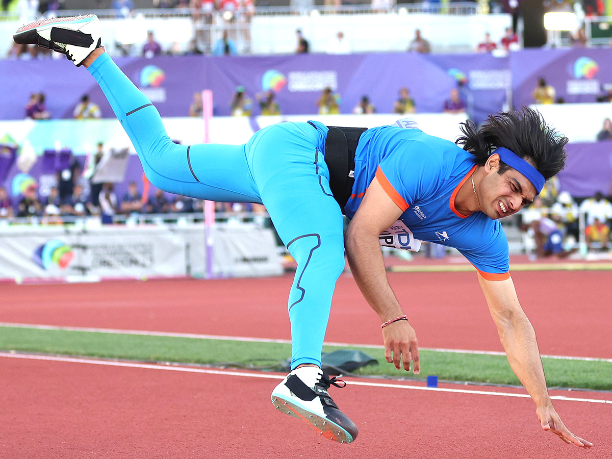 World Athletics Championship 2022: Silver Medalist Neeraj Chopra Pics Goes Viral - Sakshi4