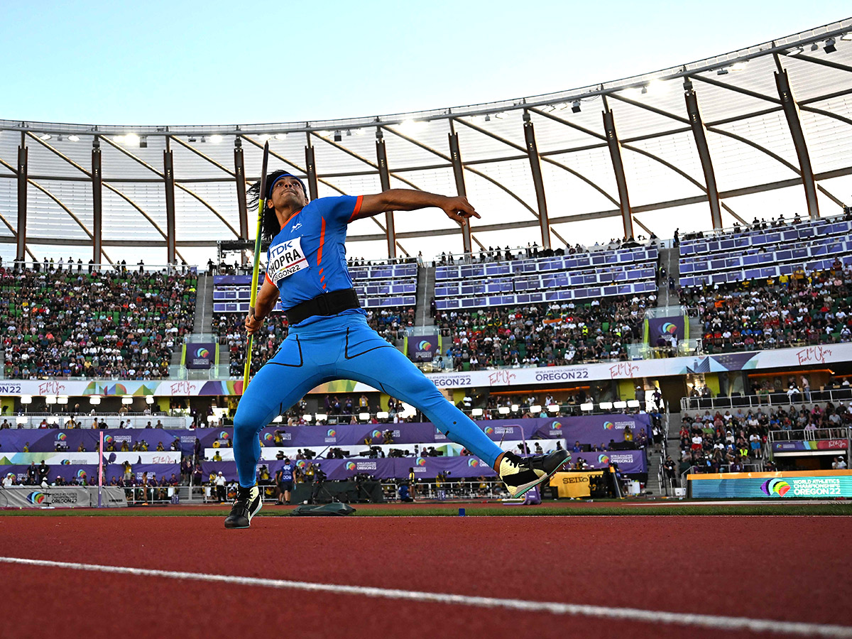 World Athletics Championship 2022: Silver Medalist Neeraj Chopra Pics Goes Viral - Sakshi6