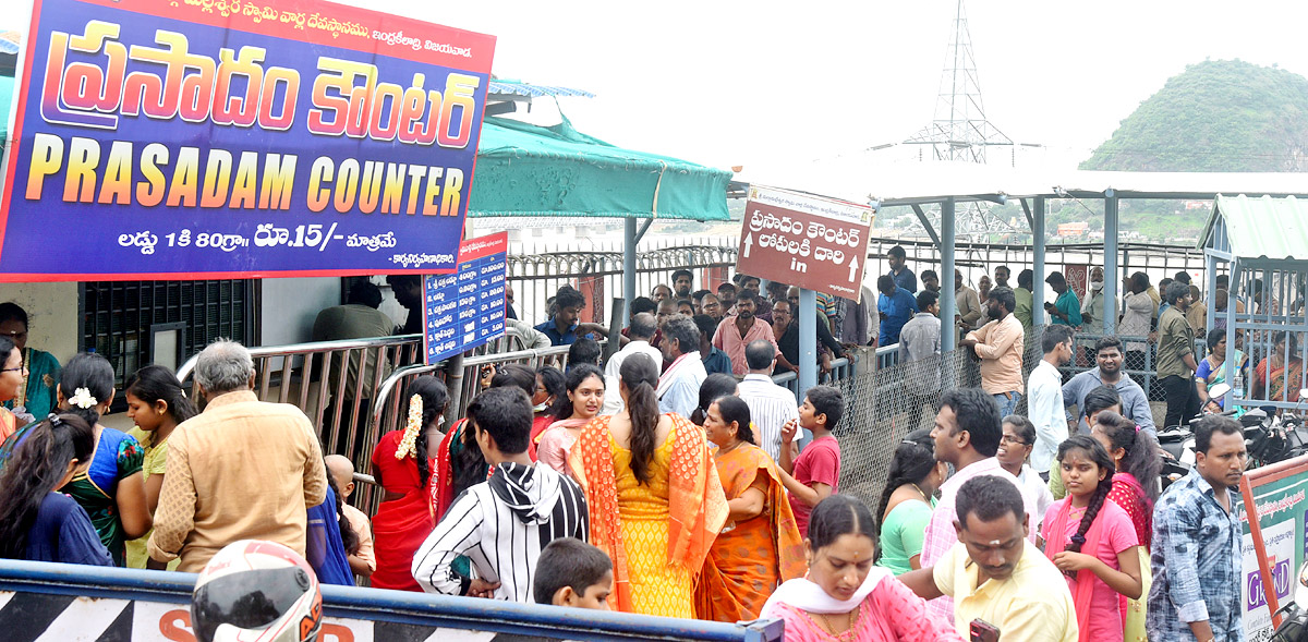 Ashada Masam Utsavalu Devotees offers Saare To Goddess Durga In Vijayawada - Sakshi16