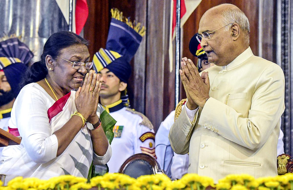 Draupadi Murmu Takes Oath As Indias 15th President  - Sakshi8