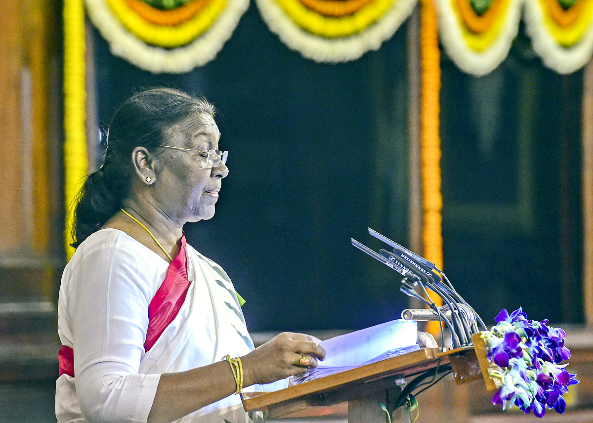 Draupadi Murmu Takes Oath As Indias 15th President  - Sakshi11