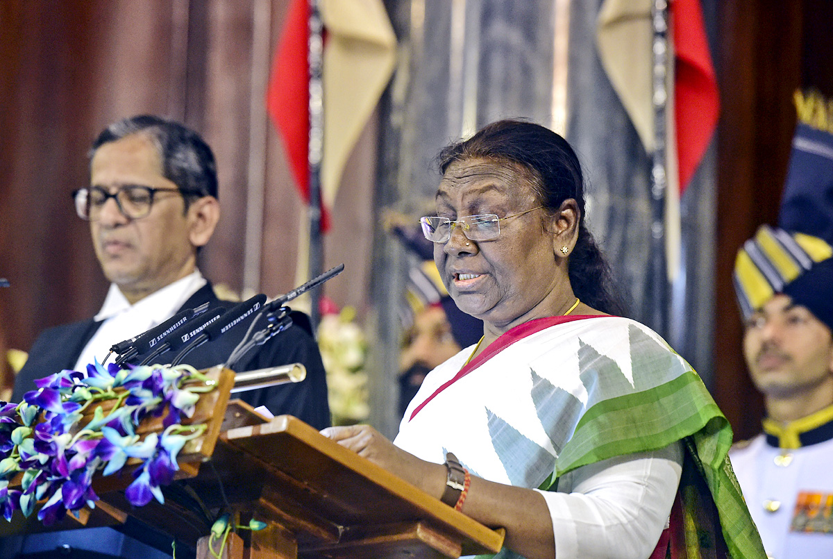 Draupadi Murmu Takes Oath As Indias 15th President  - Sakshi19