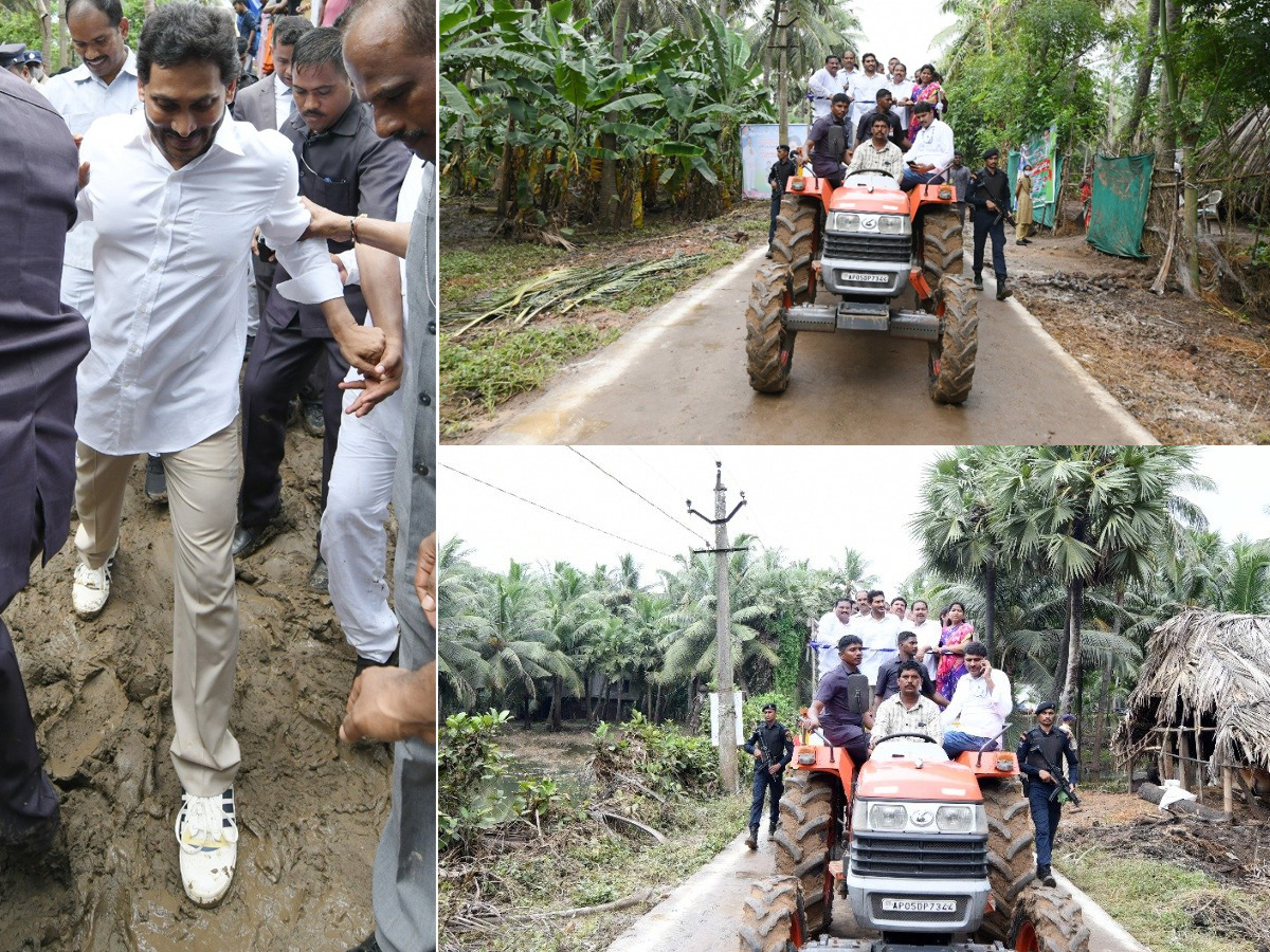 AP CM YS Jagan tours flood hit areas of Konaseema district Photo Gallery - Sakshi28