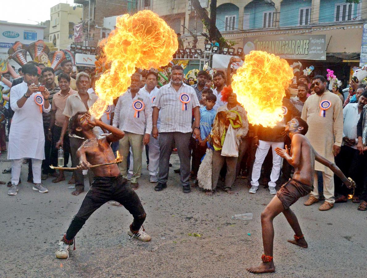 Akkanna Madanna Mahankali Jatara Bonalu 2022  - Sakshi7