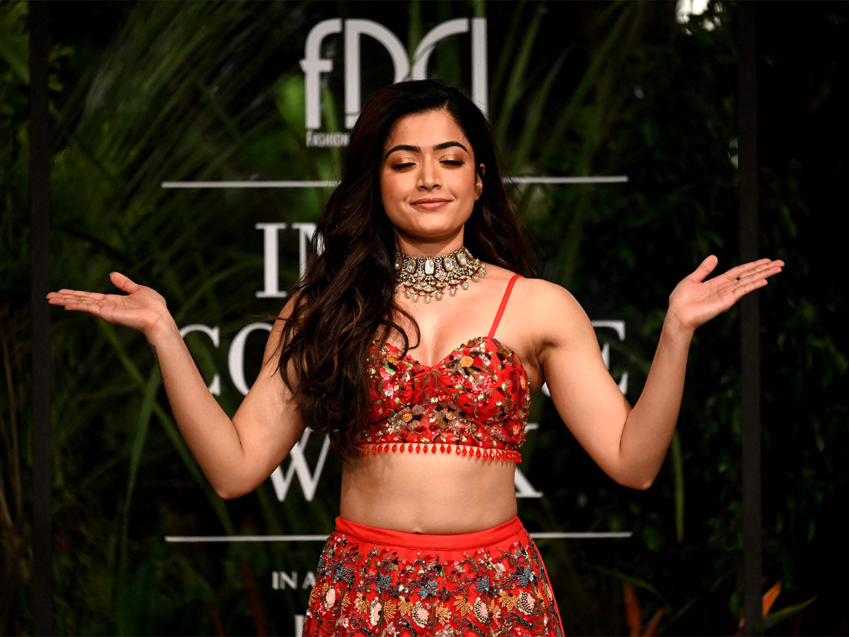 Rashmika At FDCI India Couture Week Photos - Sakshi2