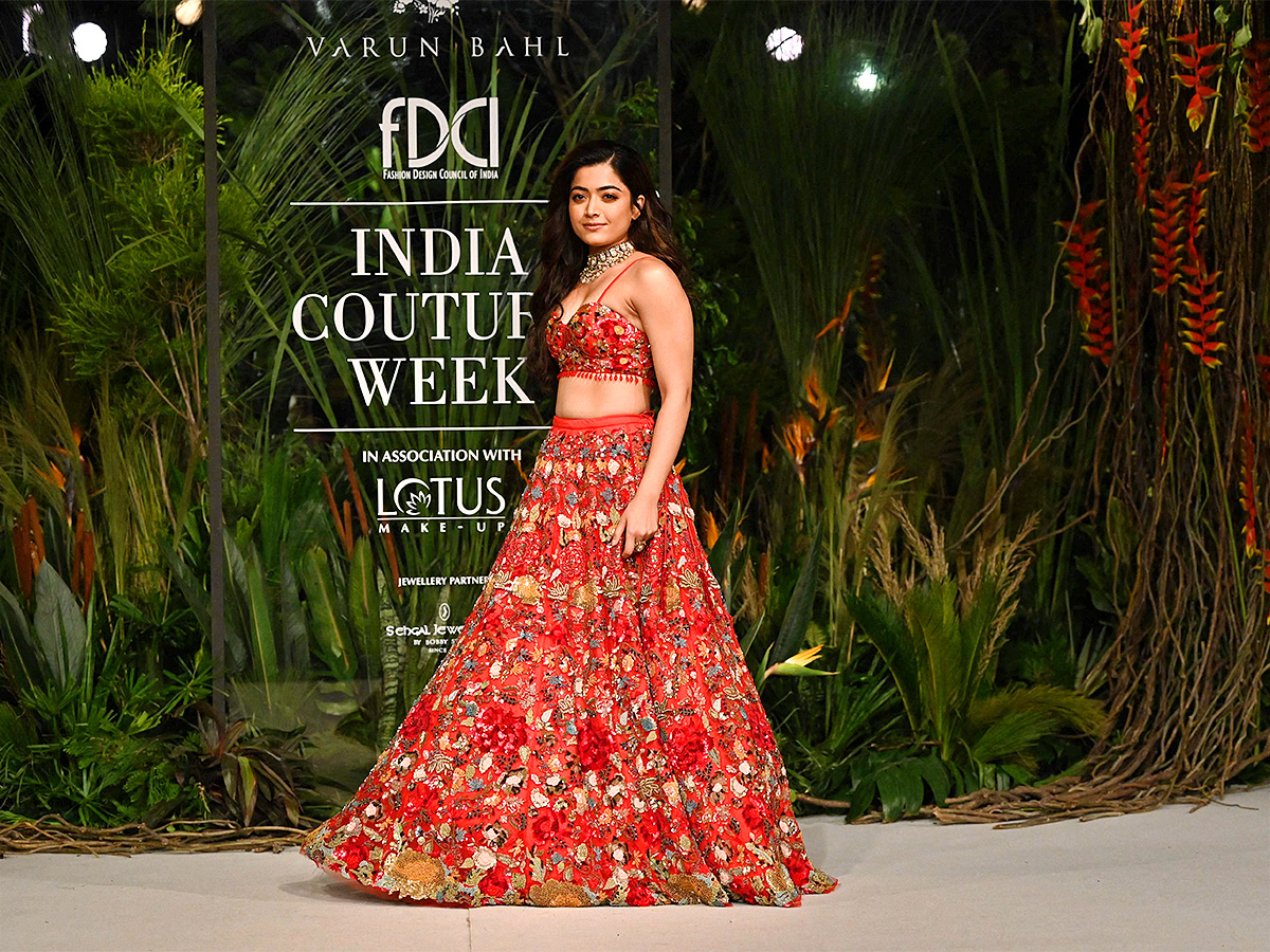 Rashmika At FDCI India Couture Week Photos - Sakshi4