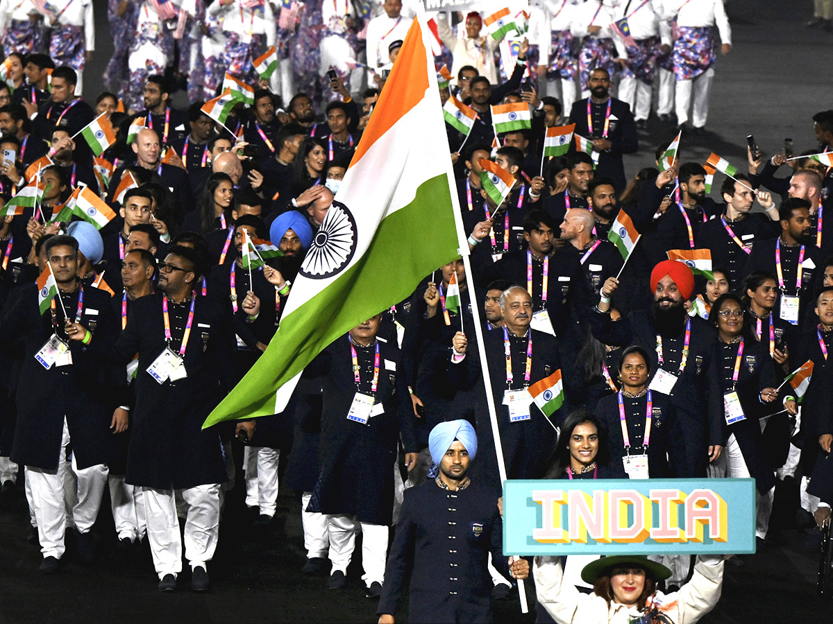 Opening Ceremony for The Commonwealth Games at the Alexander Stadium - Sakshi1