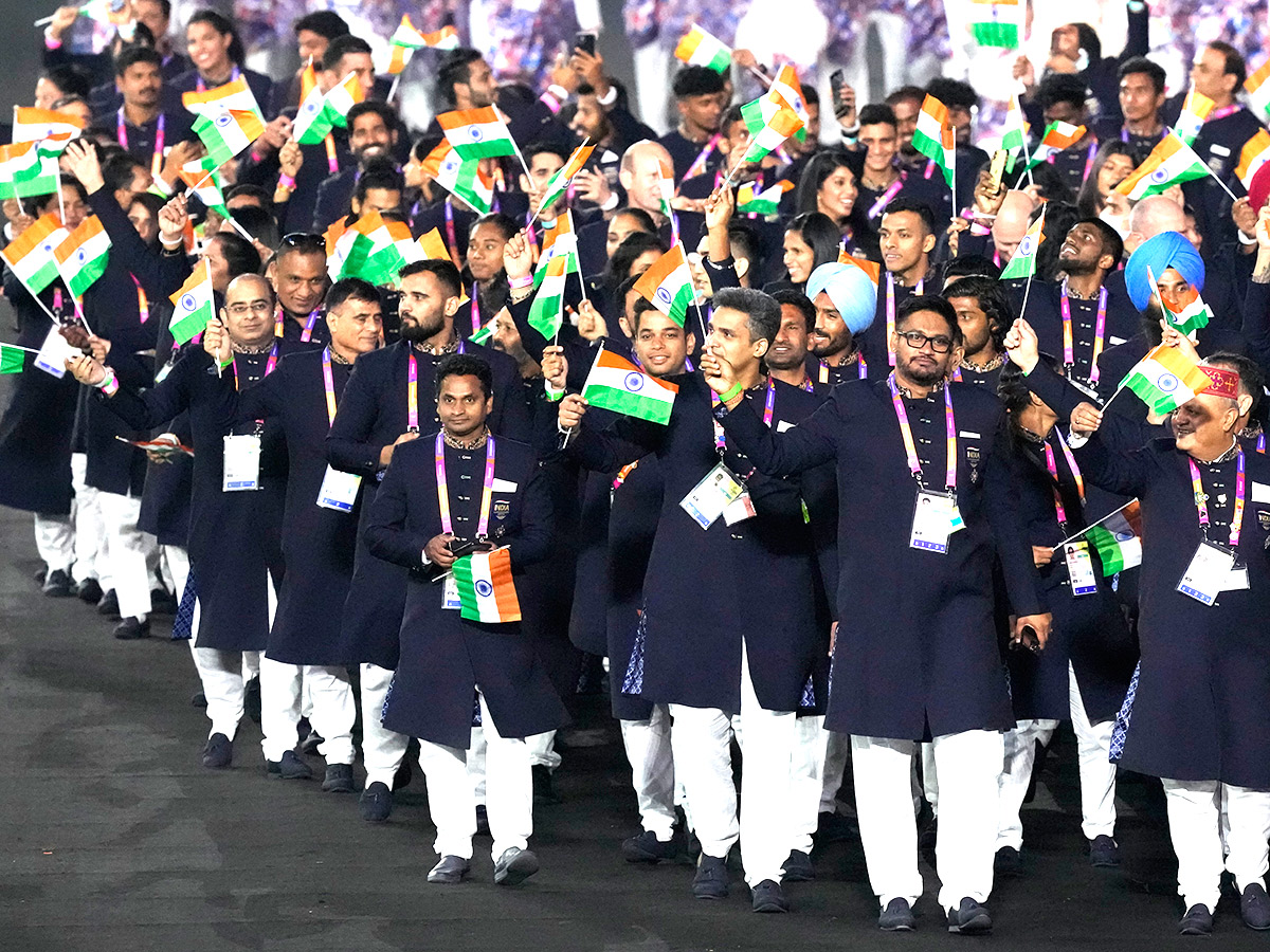 Opening Ceremony for The Commonwealth Games at the Alexander Stadium - Sakshi13