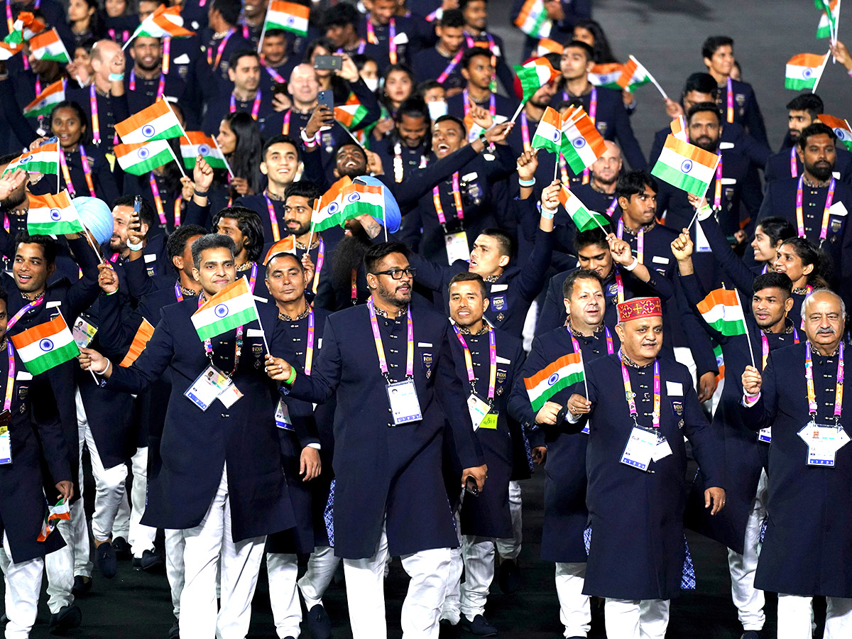 Opening Ceremony for The Commonwealth Games at the Alexander Stadium - Sakshi14