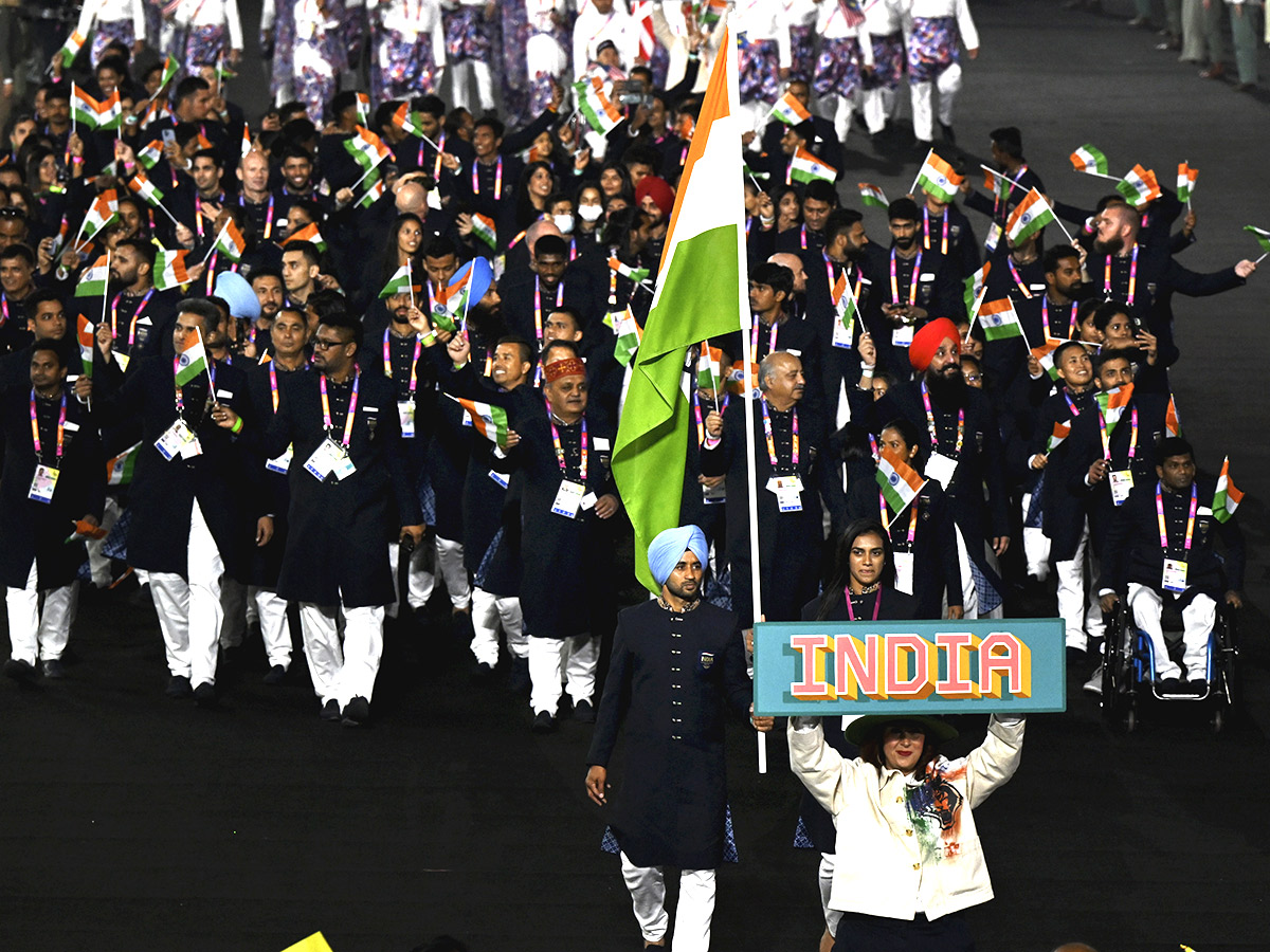 Opening Ceremony for The Commonwealth Games at the Alexander Stadium - Sakshi2