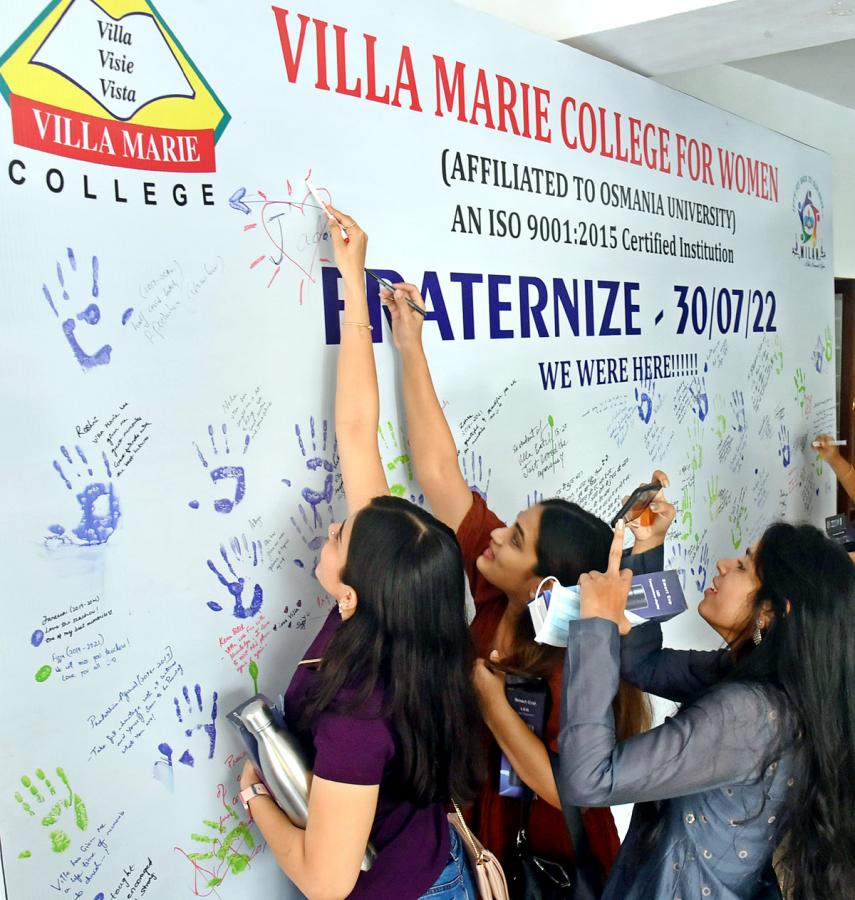 Villa Marie College Students Reminisced Old Memories - Sakshi3