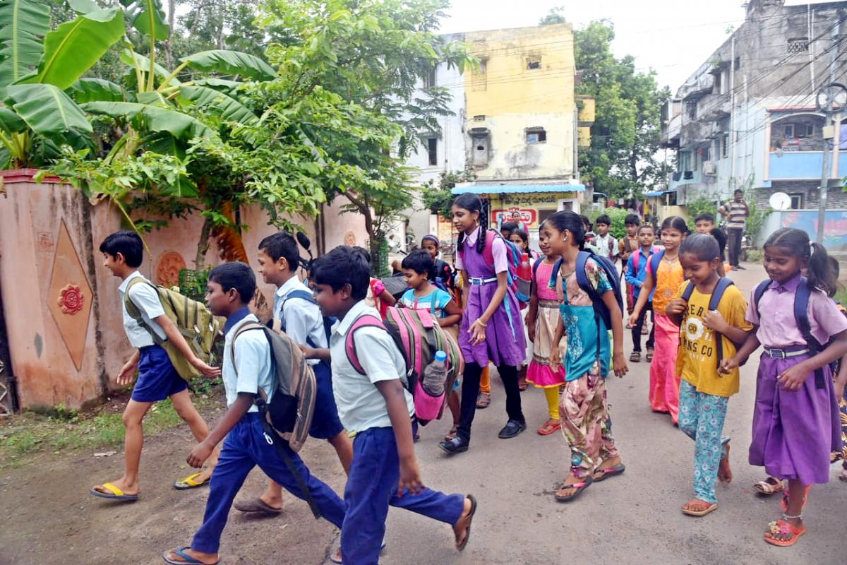 Schools In Andhra Pradesh To Reopen  - Sakshi8