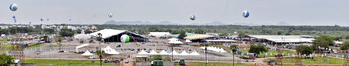 Grand Arrangements For YSRCP Plenary Meeting  - Sakshi10