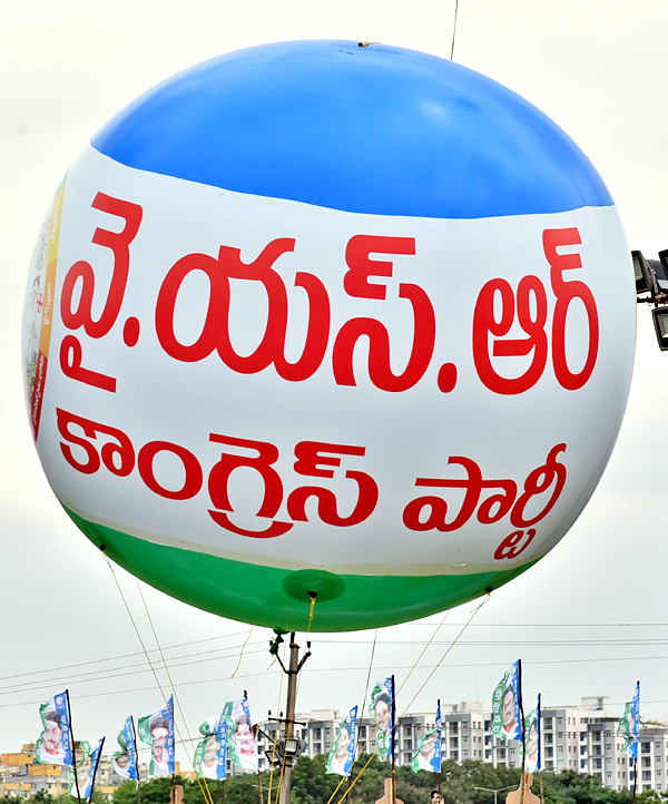 Grand Arrangements For YSRCP Plenary Meeting  - Sakshi15