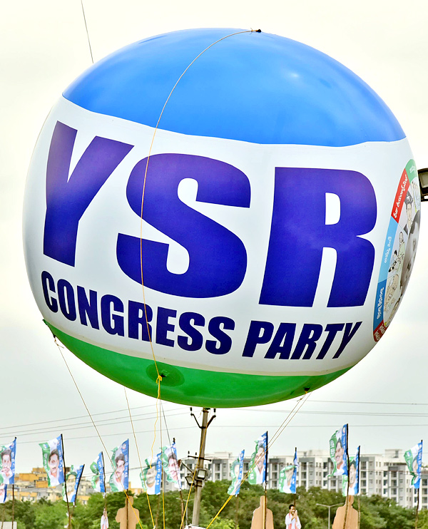 Grand Arrangements For YSRCP Plenary Meeting  - Sakshi16