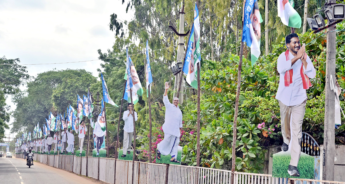 Grand Arrangements For YSRCP Plenary Meeting  - Sakshi20