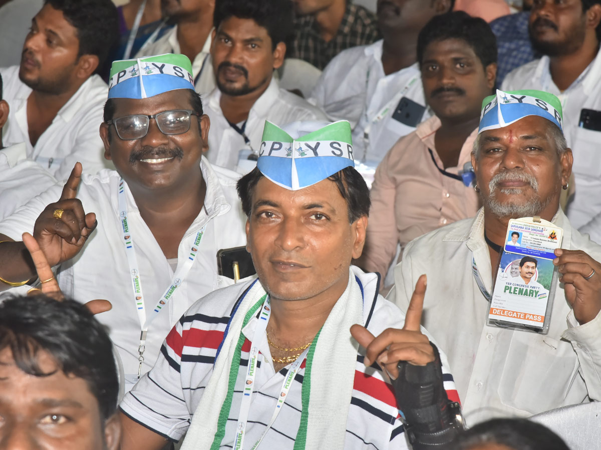 YSRCP Plenary Meeting 2022 Photo Gallery - Sakshi36