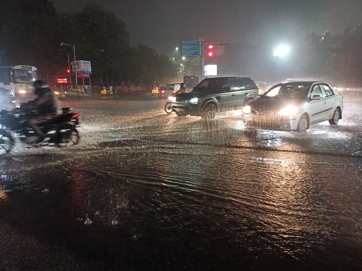 Heavy Rains In Hyderabad - Sakshi24