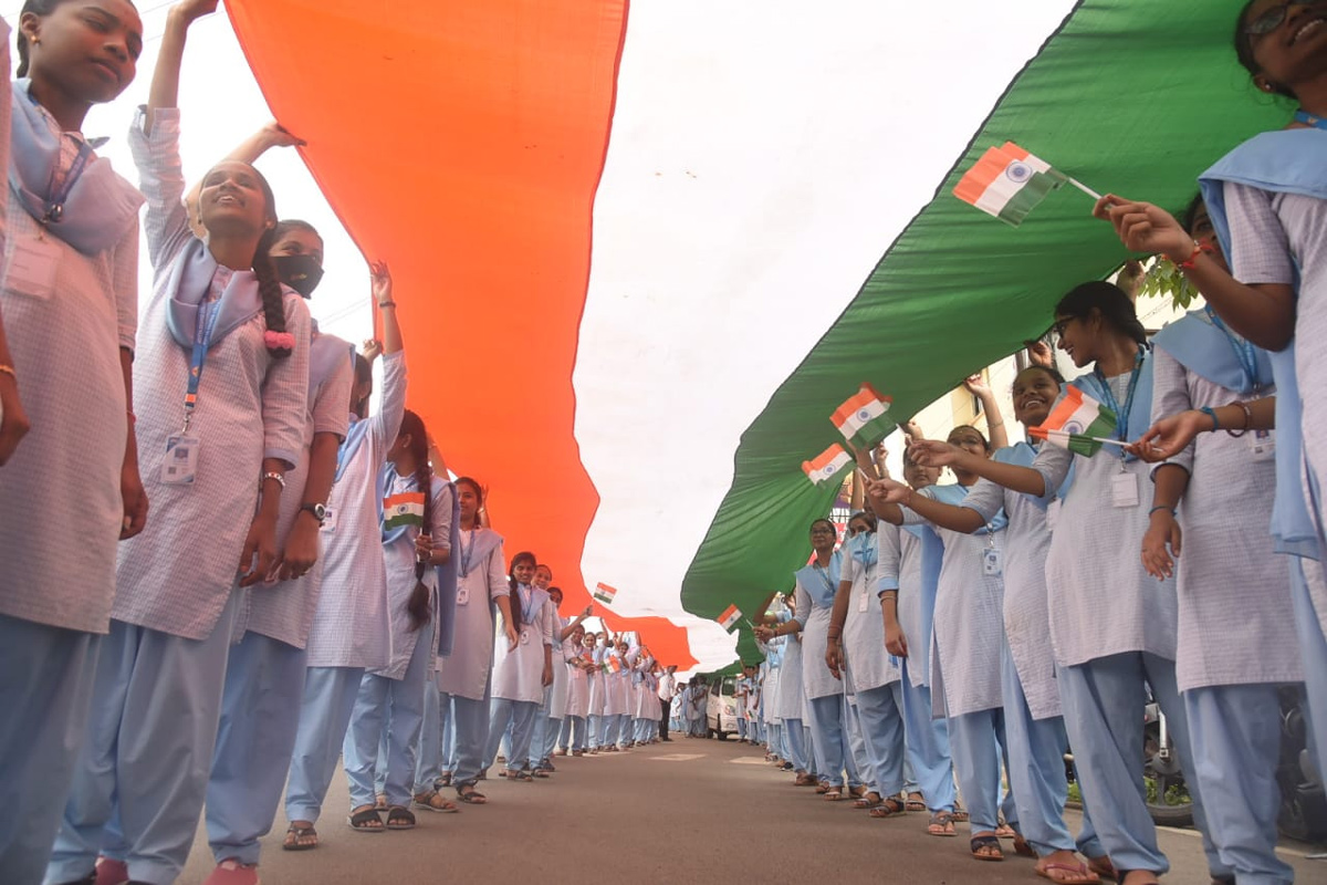 Har Ghar Tiranga Campaign: Flag Rally Around Andhra Pradesh Photos - Sakshi2