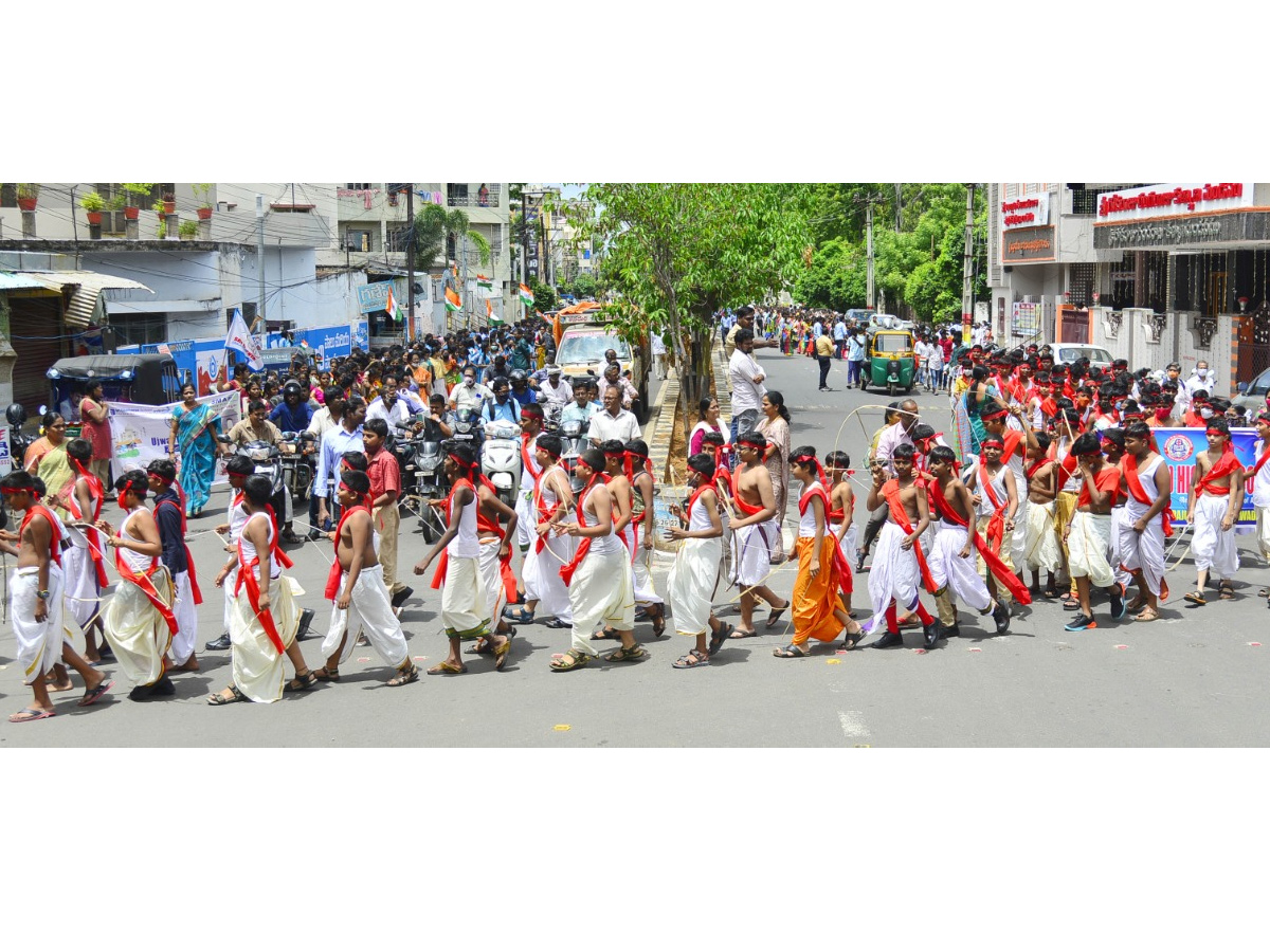 Alluri seetarama Raju get up for school events Photo Gallery - Sakshi6