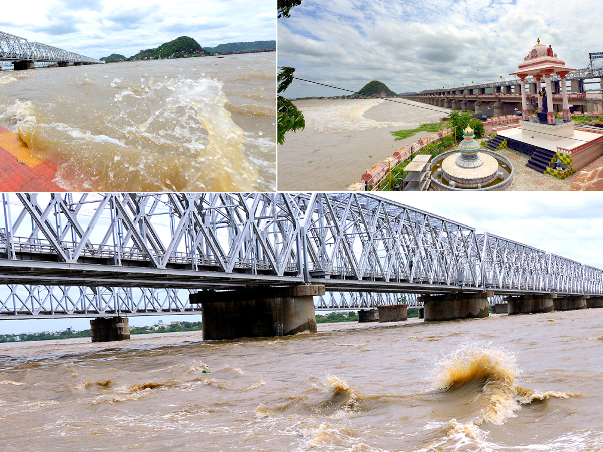 Heavy Flood Inflow to Krishna River Photo Gallery - Sakshi1