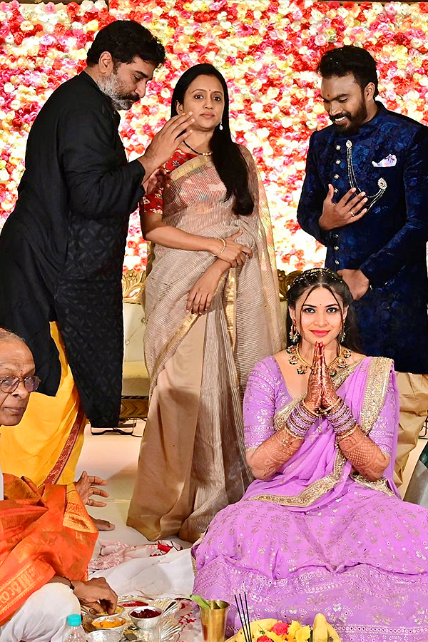 Pavan Tej Konidela And Anchor Meghana Engagement Photos Viral - Sakshi12