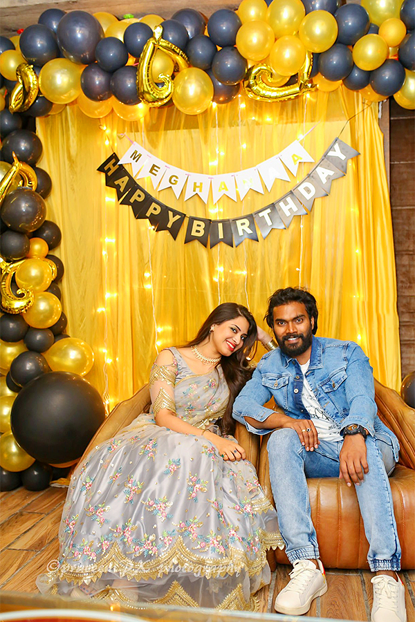 Pavan Tej Konidela And Anchor Meghana Engagement Photos Viral - Sakshi14